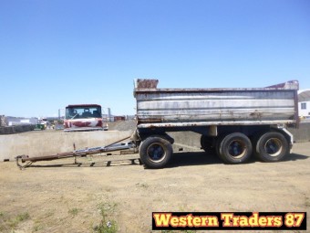 Smith Chassis Tipping Dog Trailer 1993 Used