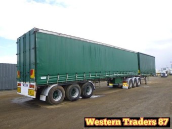 Freighter Curtainsider B Double Set 1998 Used