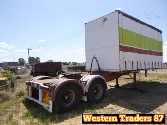 Freighter Curtainsider A Trailer 1992 Used