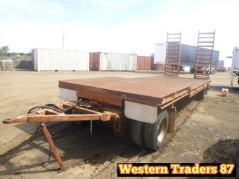 HVM Trailers Drop Deck Dog Trailer 2005 Used