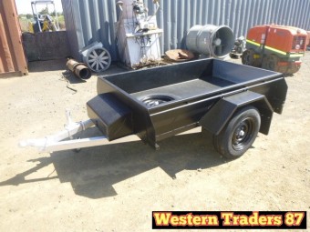 Homemade Box Trailer 1985 Used