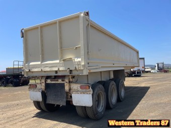 Tristar Industries Chassis Tipper Trailer 2006 Used