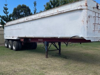 Hamelex White TOA Tipper Trailer 1996 Used