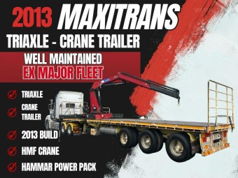 Maxitrans St3 2013 used